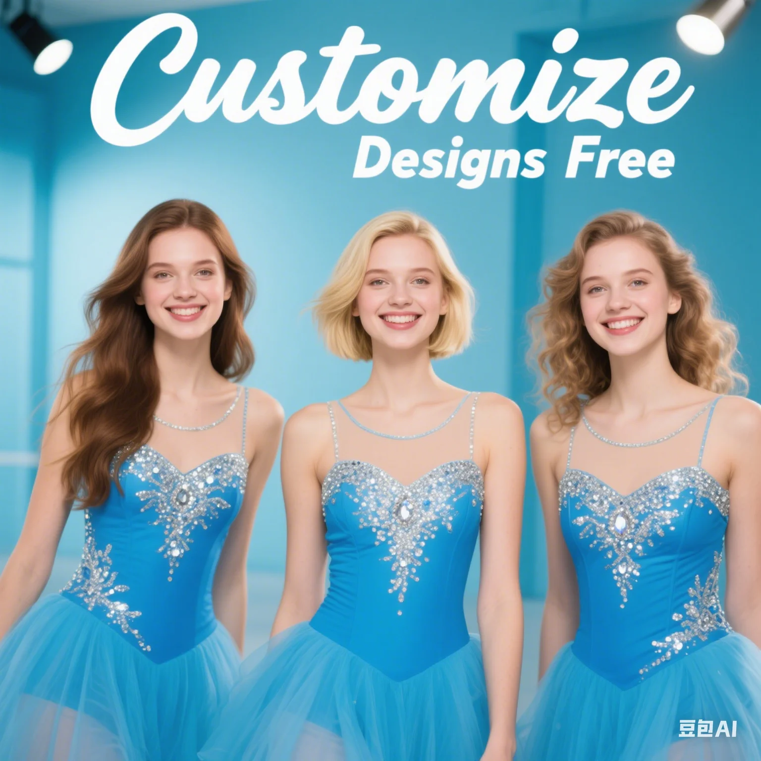 Customize Designs Ice Figure Skating Dress Girls Rhythmic Gymnastics Leotards Women Quality Lyrical Dance Dress