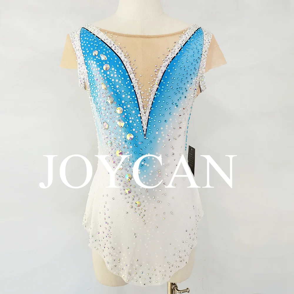 JoyCan Rhthmic Gymnastics Leotards Girls Women Spandex Elegant Dance Wear for Competition