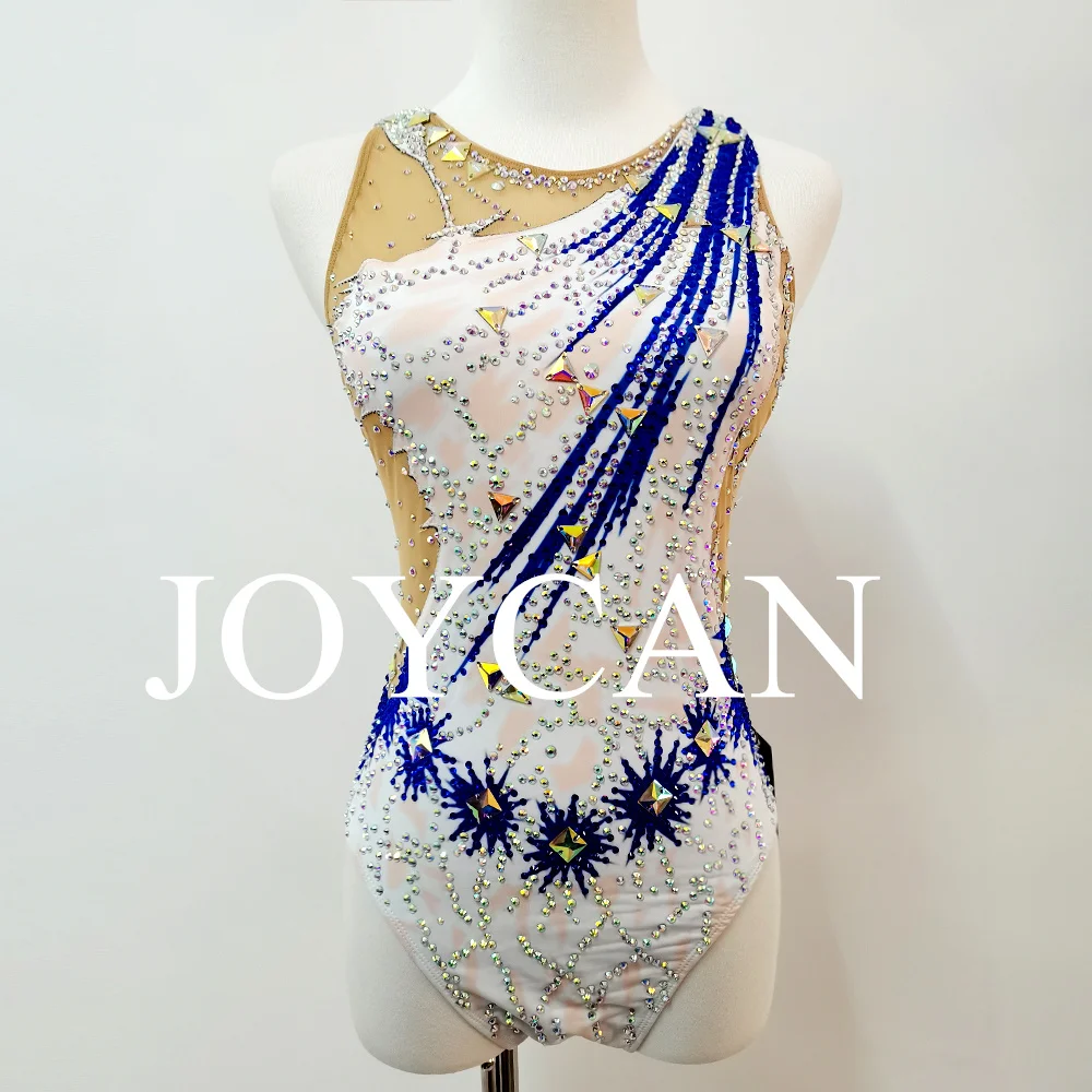 JoyCan Rhthmic Gymnastics Leotards Girls Women Spandex Elegant Dance Wear for Competition