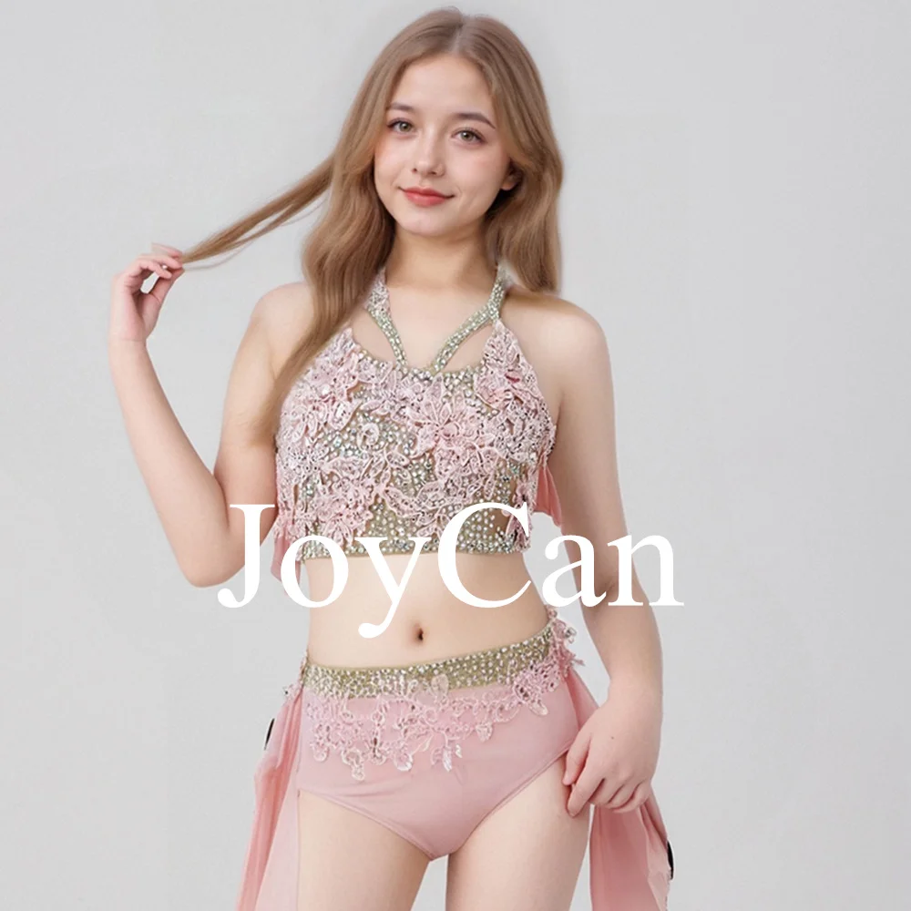 JoyCan Lyrical Dance Dress Jazz Dance Costume Pole Dancing Clothes Girl Performance Training