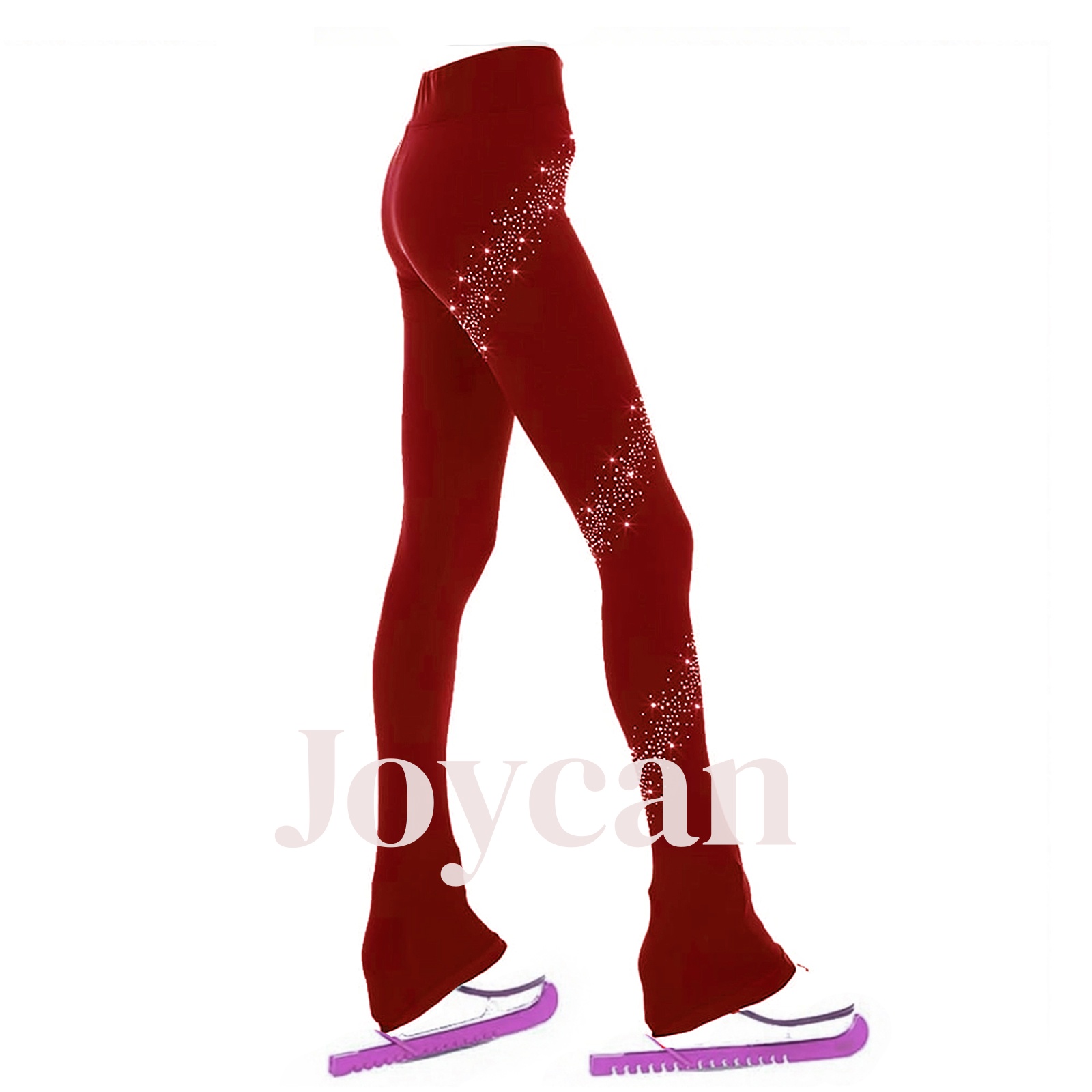 JoyCan Ice Figure Skating Pants Training Suit Girls Training Practice Fleece Customized JST27