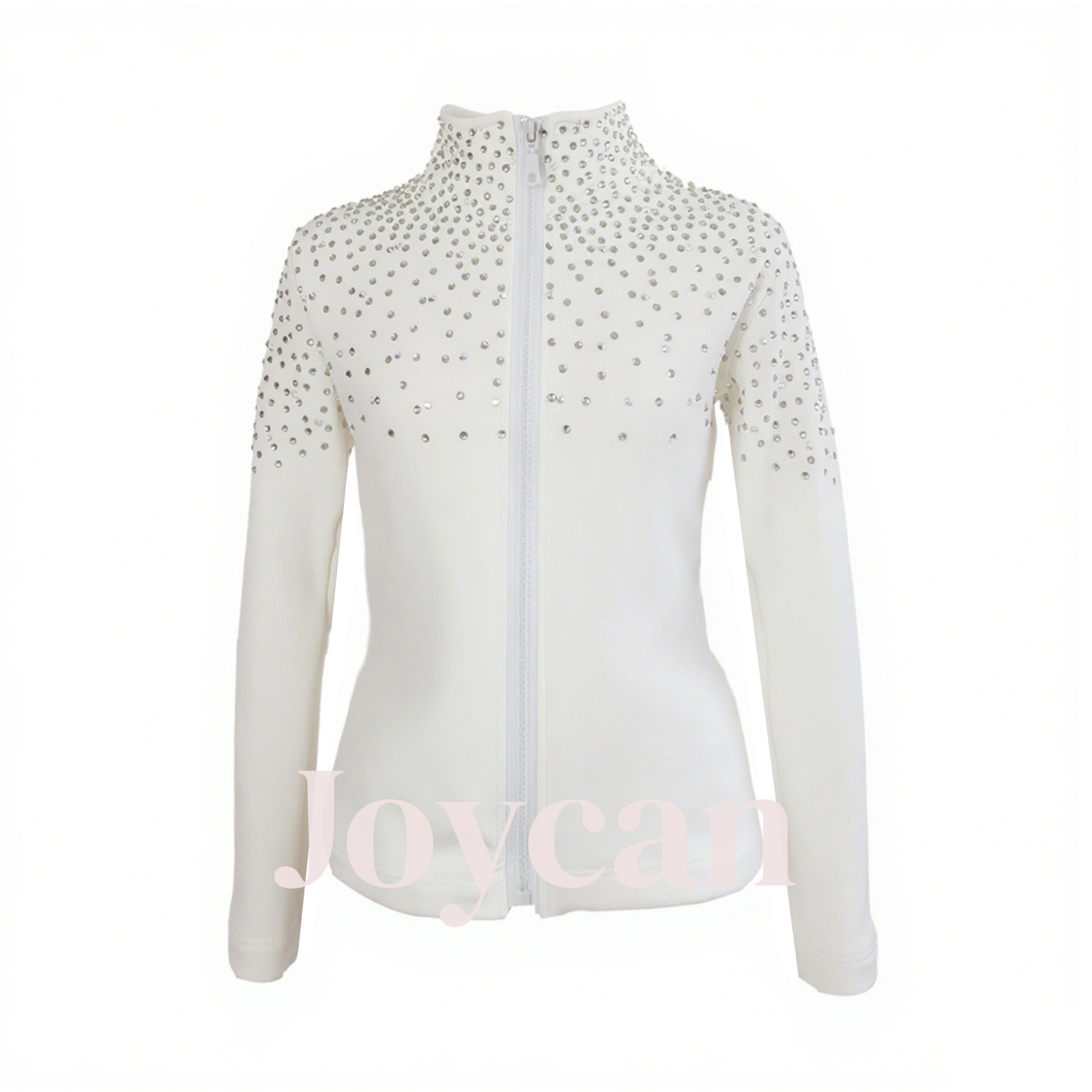 JoyCan Ice Figure Skating Jackets Girls Training Practice Fleece Customized JST28