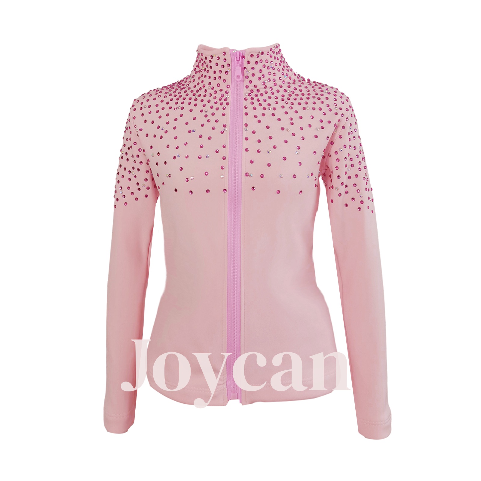 JoyCan Ice Figure Skating Jackets Girls Training Practice Fleece Customized JST28