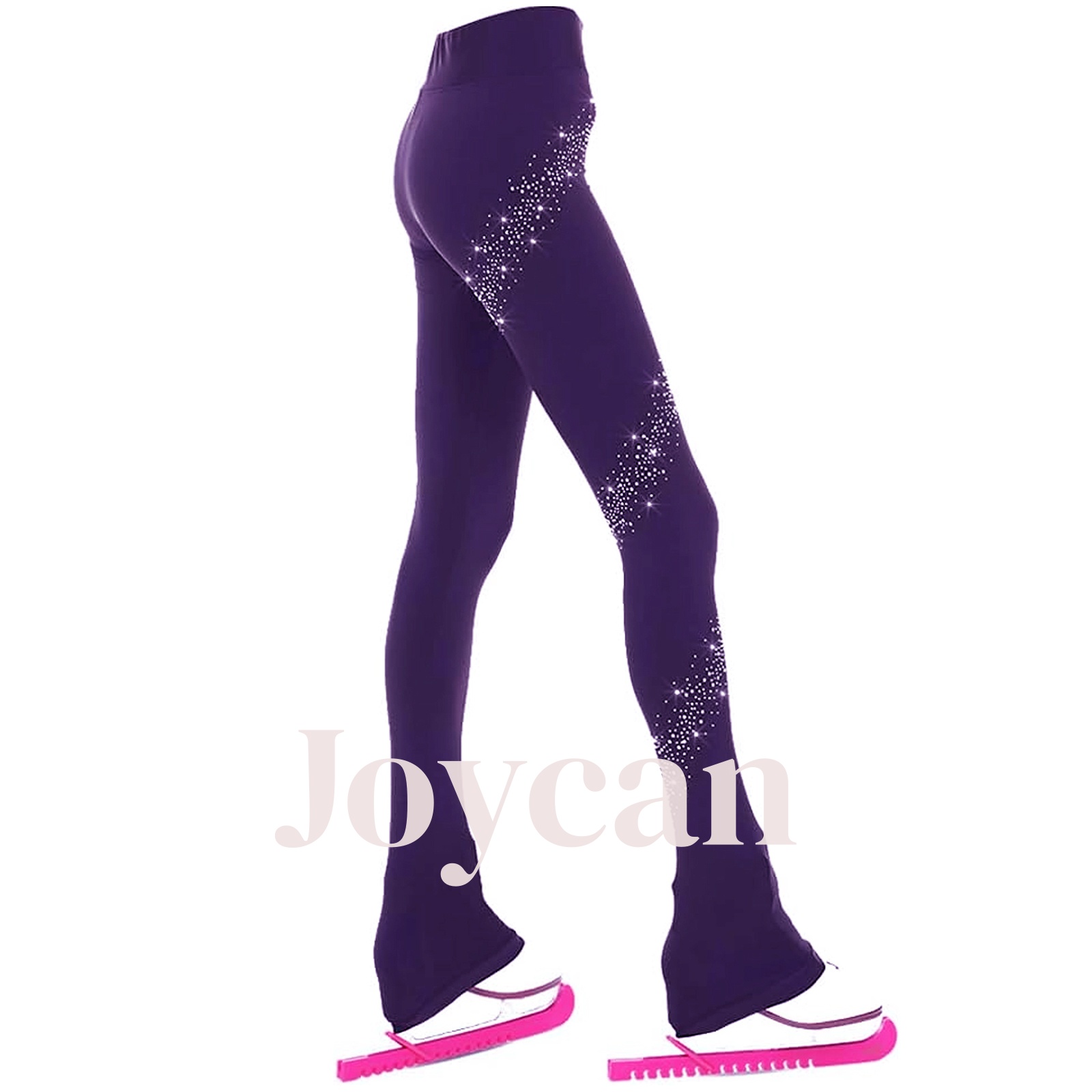 JoyCan Ice Figure Skating Pants Training Suit Girls Training Practice Fleece Customized JST27