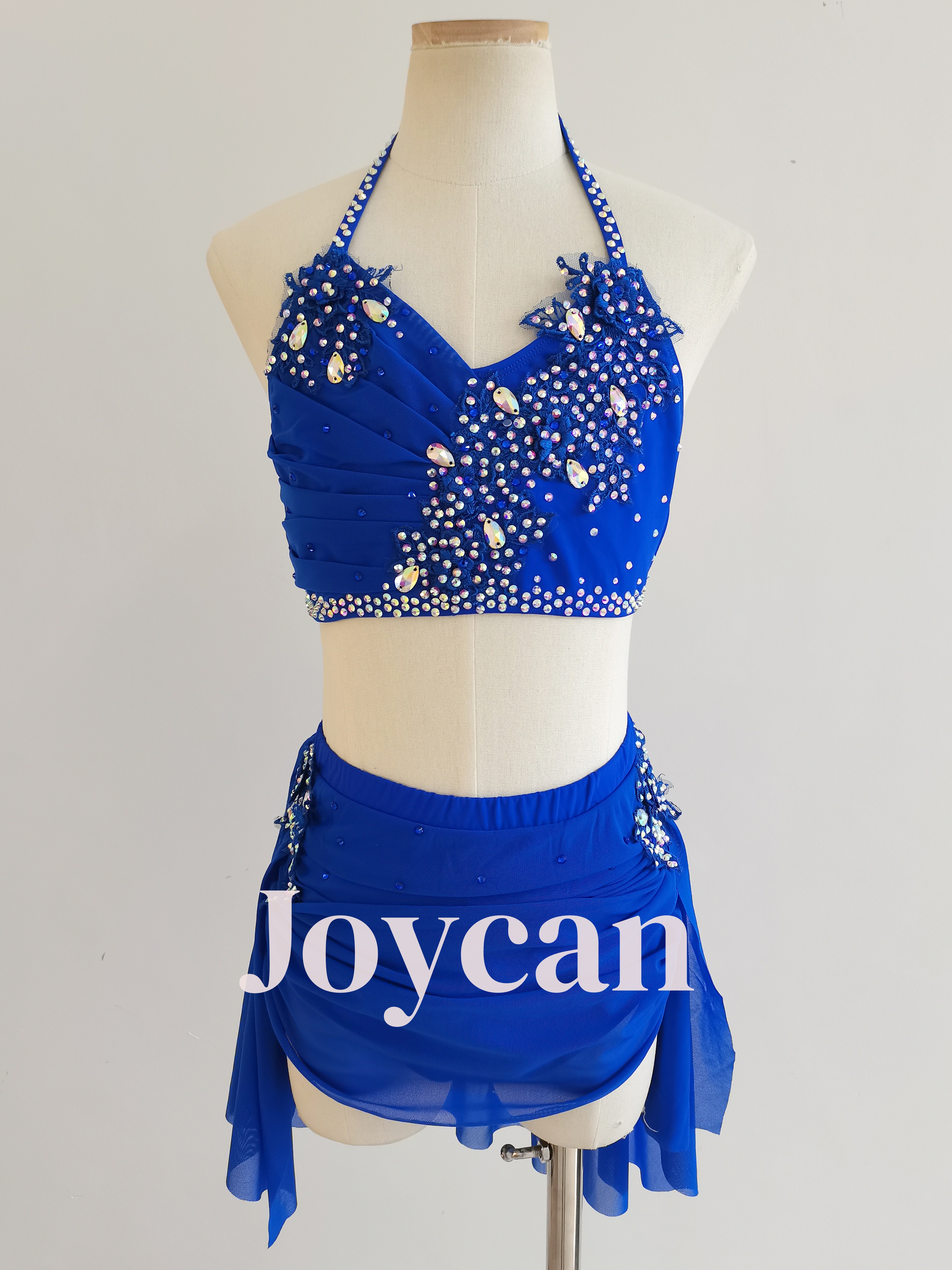 JoyCan Lycial Dance Dress Girl's Diamond Elegant JLY104
