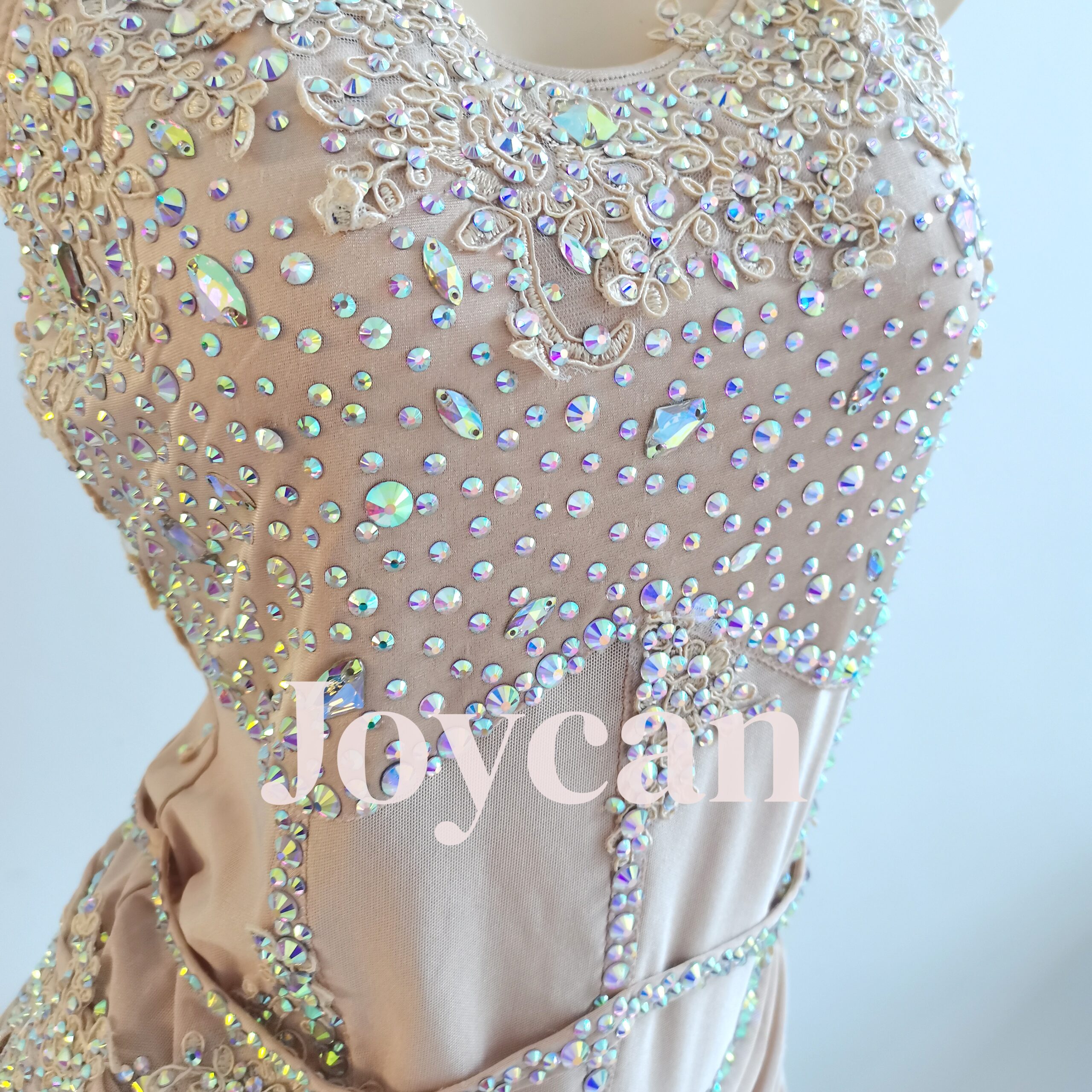   JoyCan Lycial Dance Dress Girl’s Diamond Elegant JLY105