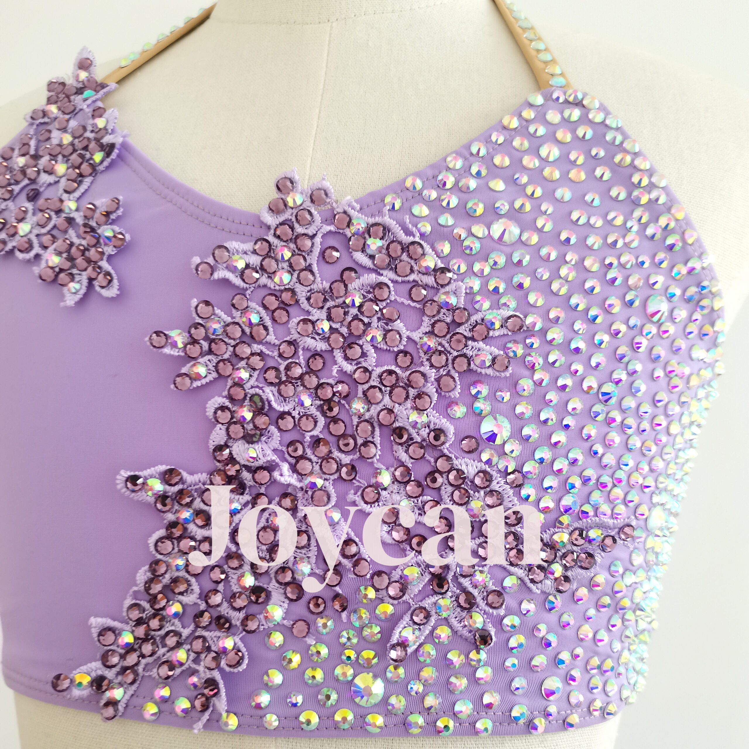 JoyCan Lycial Dance Dress Girl’s Diamond Elegant JLY109