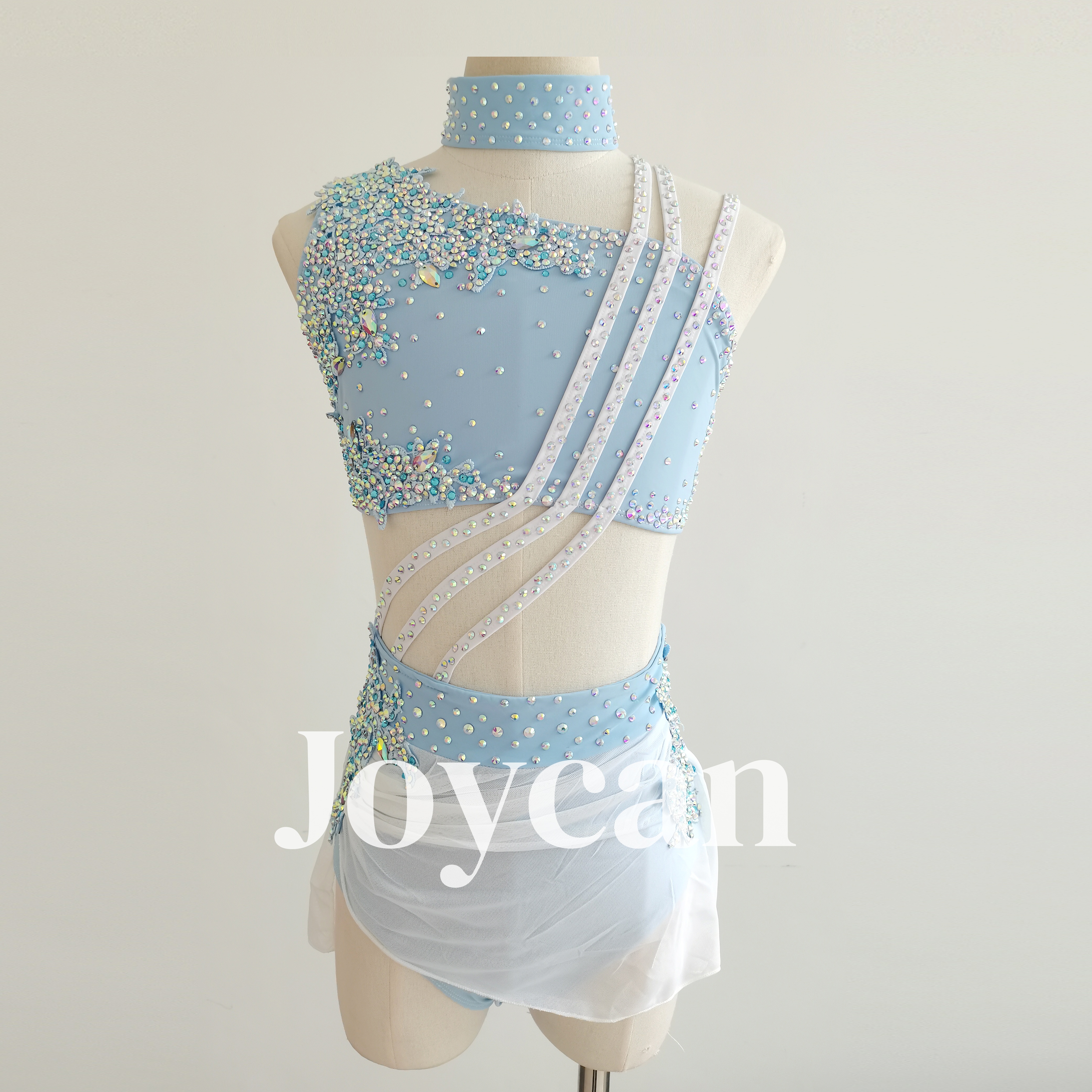 JoyCan Lycial Dance Dress Girl's Diamond Elegant JLY106